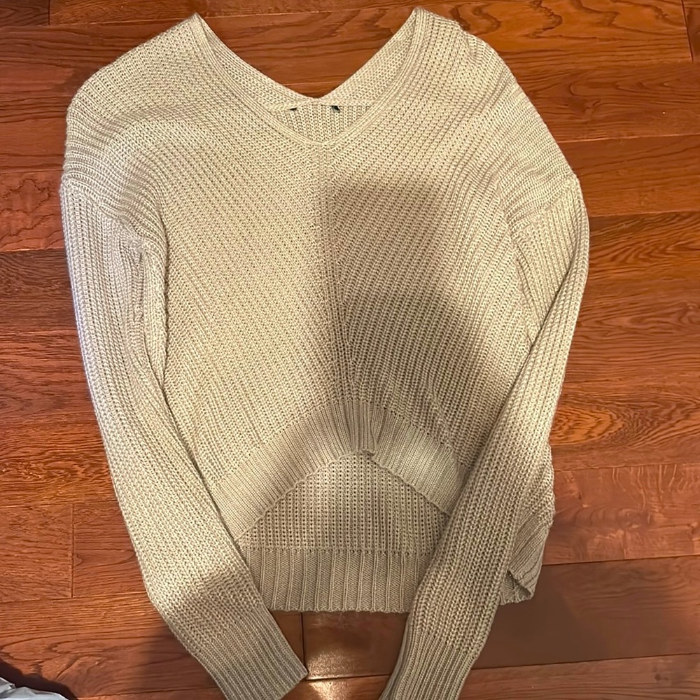 soft knitted sweater, never worn before